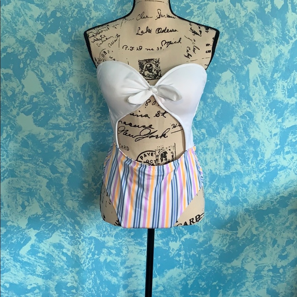 One piece bikini bathing suit